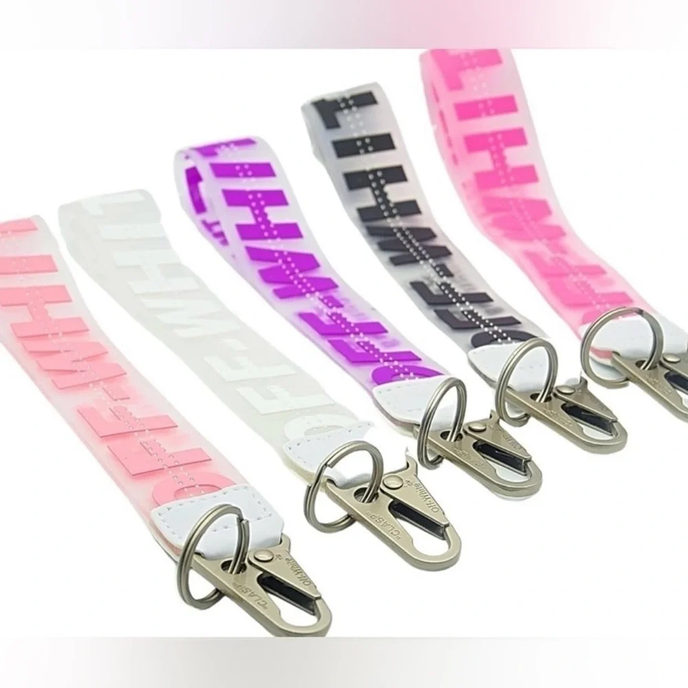 Off-White Clear With Black Key Lanyard_4